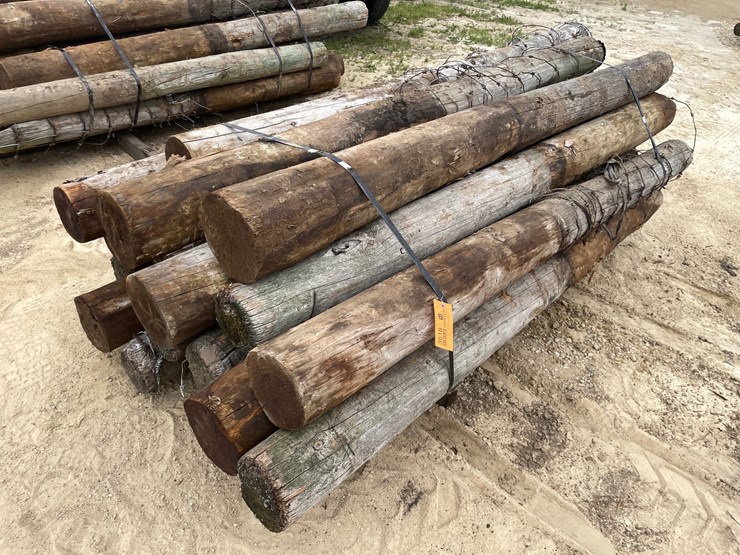 #3618-•-bundle-of-used-round-posts-image-2