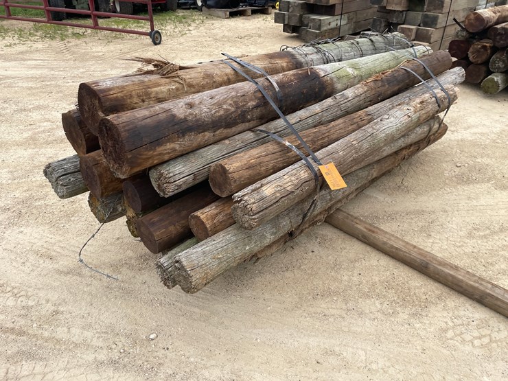 #3611-•-bundle-of-used-round-posts-image-2