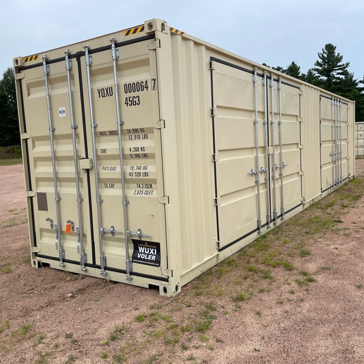 #5639 • 40' High Cube Multi-Door Container (Mosinee, WI)