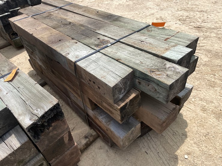 #3604-•-bundle-of-used-guard-rail-posts-image-4