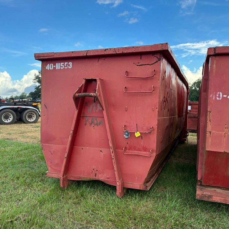 #3707 • 40 yard hook dumpster