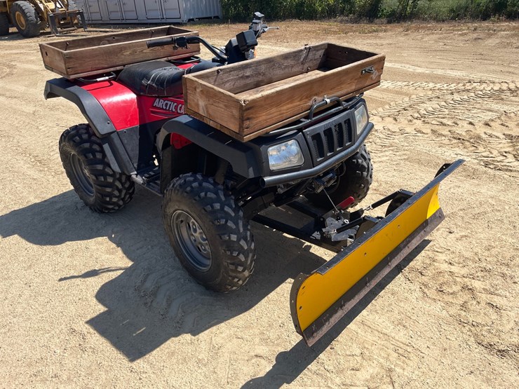 #1226-•-2003-arctic-cat-atv-with-winch-and-plow-(sells-with-bill-of-sale-only)-image-3