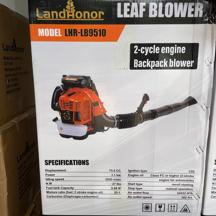 #10631 • LandHonor Backpack Leaf Blower (Mosinee, WI)