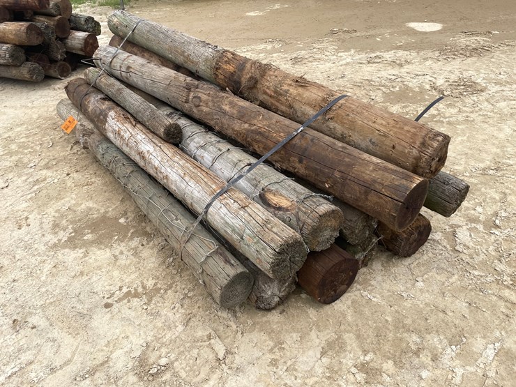 #3615-•-bundle-of-used-round-posts-image-1