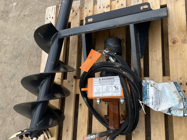 #9771-•-wolverine-mini-skid-steer-auger-drive-and-bit-attachment-image-1