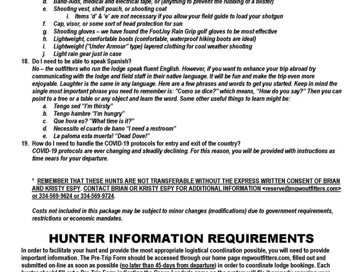 #50c-•-5-person-|-5-night-hunting-trip-|-argentina-or-uruguay-image-9
