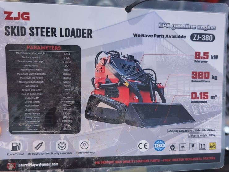 zjg-mini-skid-steer-loader-zj-380-(red)---15hp-image-10