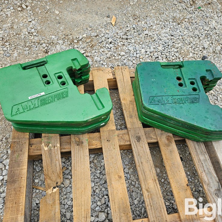 John Deere Suitcase Weights