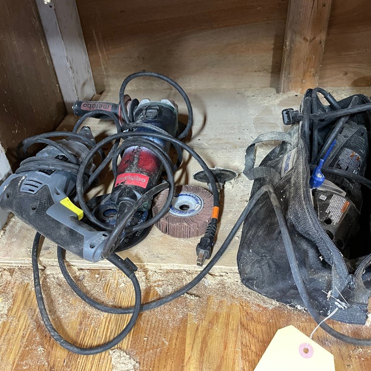#10163 • (3) Corded Power Tools