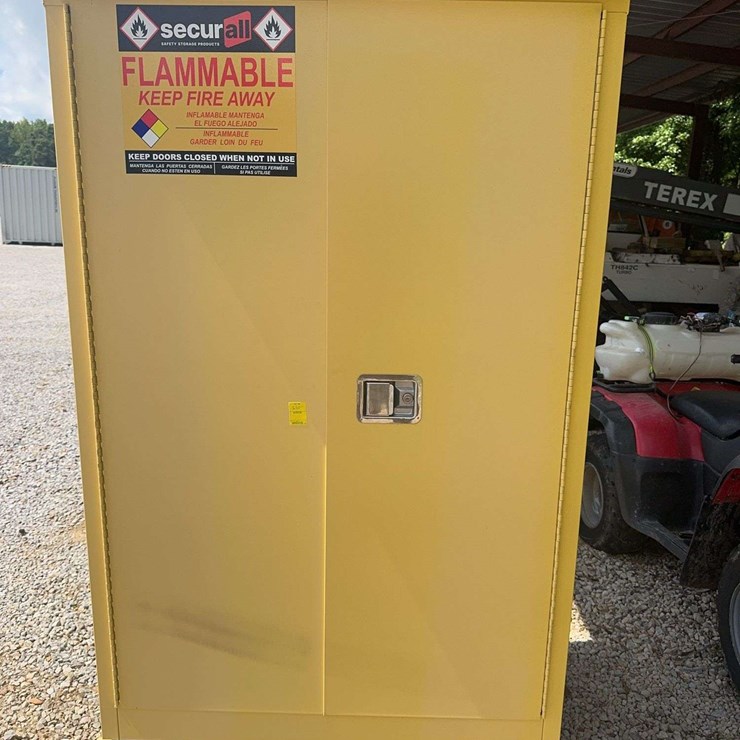 Unused Secure all A-190 Flame Resistant Cabinet