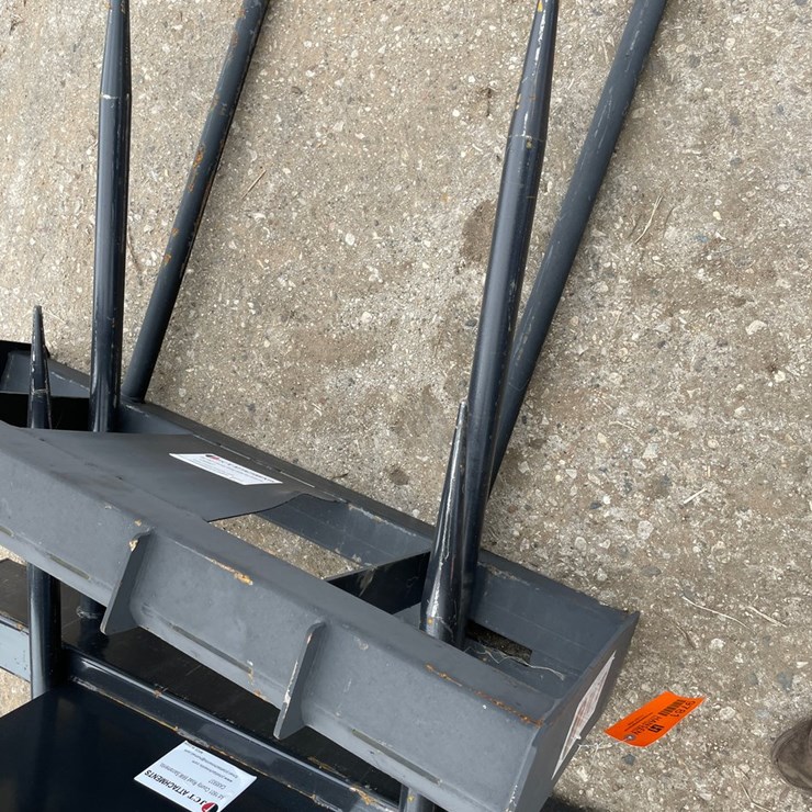 #9781 • JCT 2-Tine Bale Spear Attachment