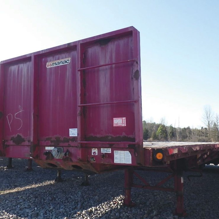 2012 MANAC EXTENDABLE FLATBED