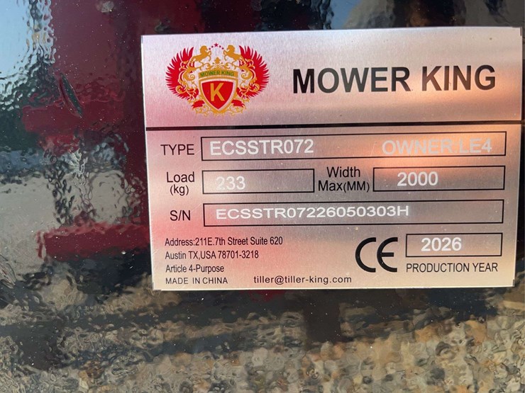 mower-king-skid-steer-rotary-tiller,-72"-image-2