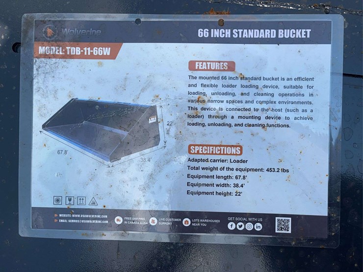 wolverine-skid-steer-66"-bucket-image-2