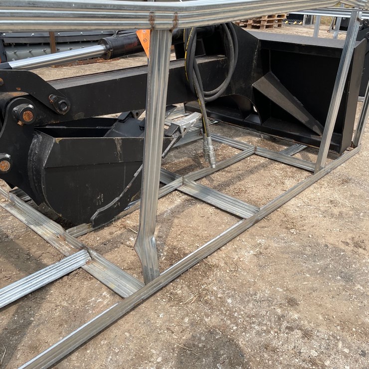 #9787 • Pabreak Skid Steer Backhoe Attachment
