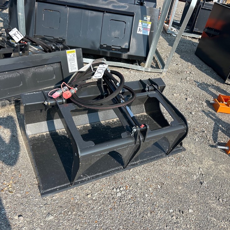 #100 • MINI SKID STEER GRAPPLE BUCKET