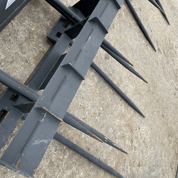 #9778 • JCT 2-Tine Bale Spear Attachment