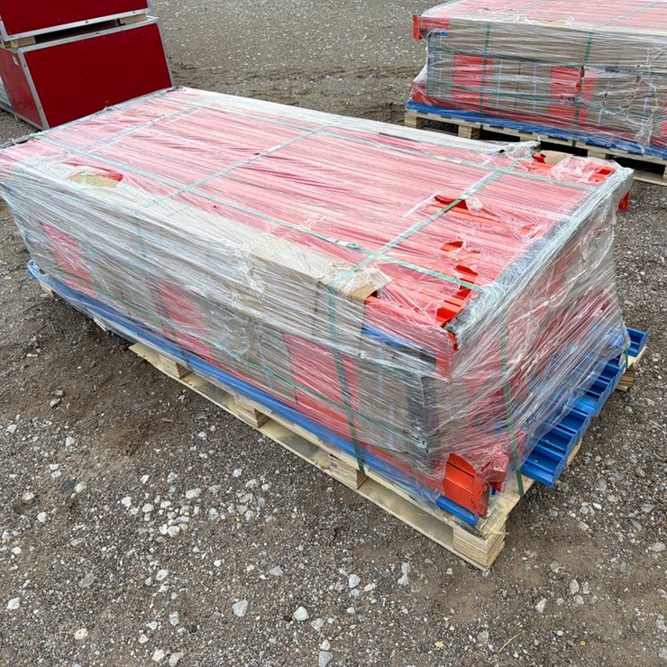 2026 SKLP SK-HJ6 40 ft 6 Section Heavy Duty Metal Storage Shelve (Unused)