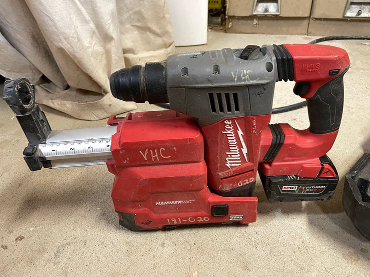 #10127-•-milwaukee-rotary-hammer-and-hammervac-image-2