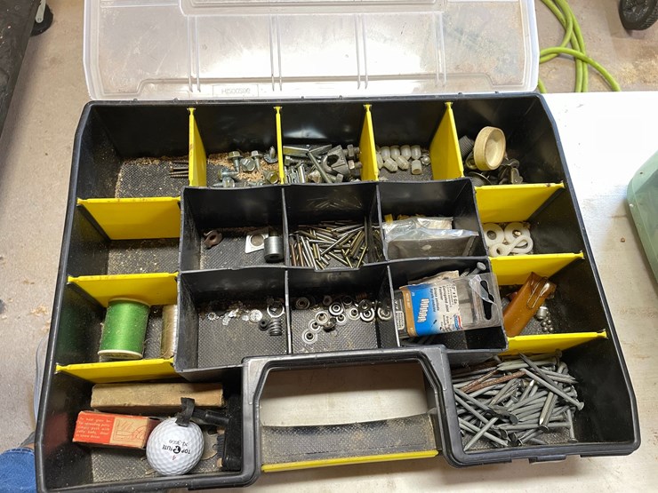 #10130-•-(2)-stanley-organizer-cases-with-nails-image-5