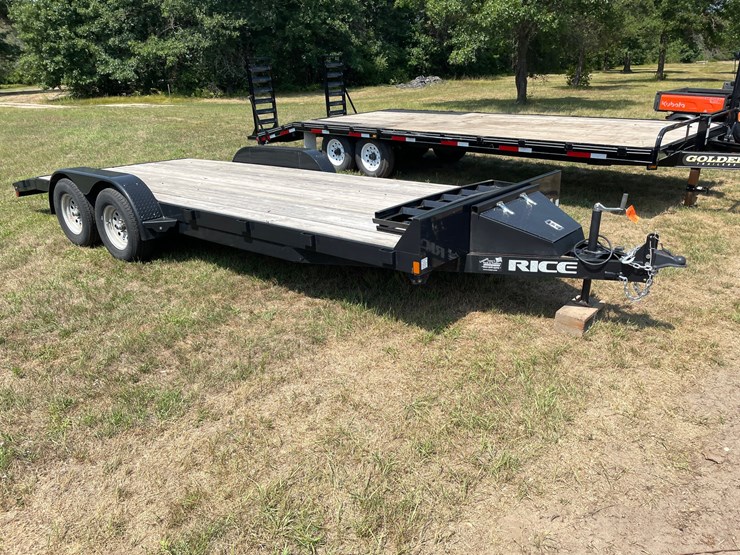 #7976-•-2021-rice-20'-flatbed-tandem-axle-trailer-(has-certificate-of-origin)-image-4