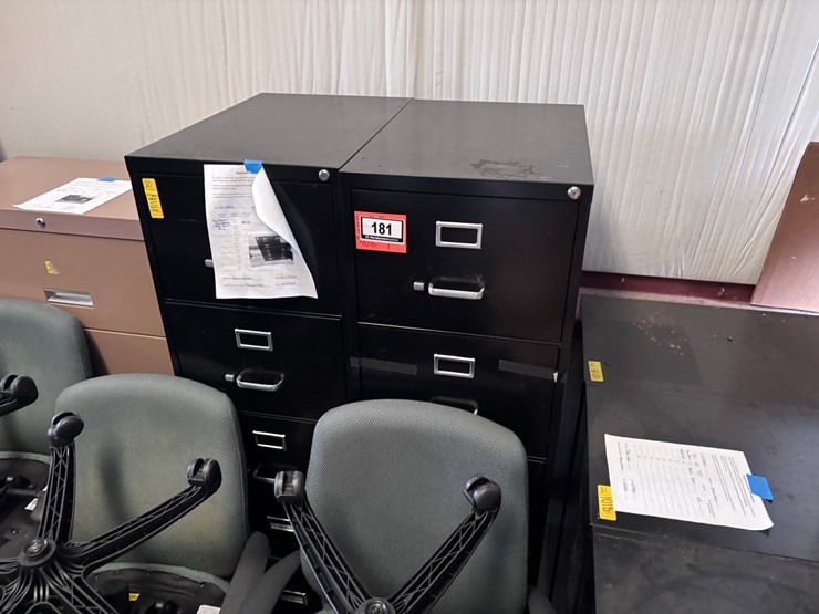 #181-•-five-drawer-file-cabinet-(tall)---quanity-of-2-image-1