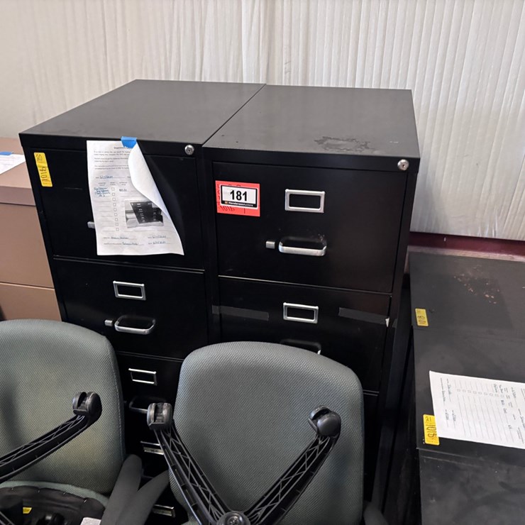 #181 • Five Drawer File Cabinet (Tall) - Quanity of 2