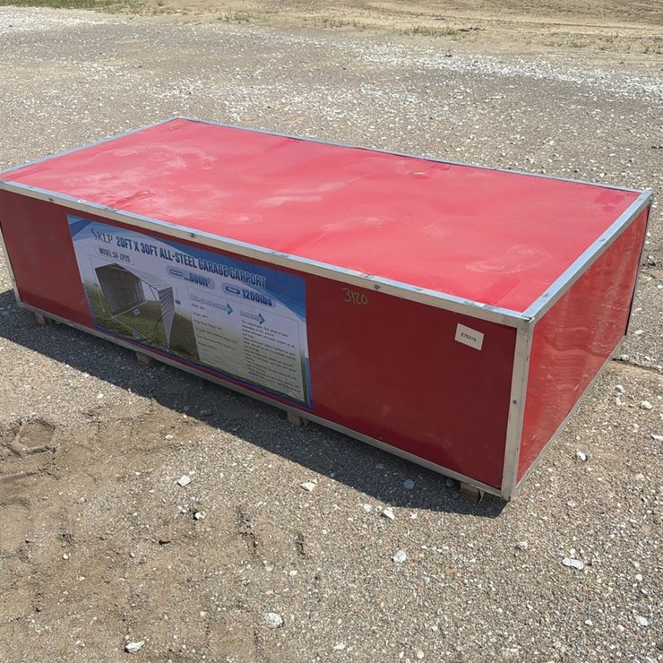 2026 SKLP SK-ZP20 ALL-STEEL GARAGE CARPORT (Unused)