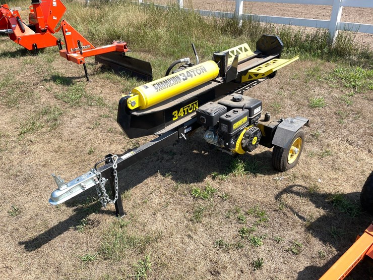 #7960-•-champion-34-ton-hydraulic-towable-wood-splitter-image-1