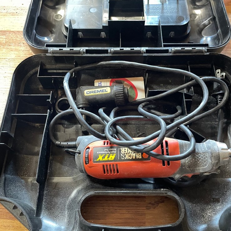 #10167 • Black and Decker RTX High Performance Rotary Tool