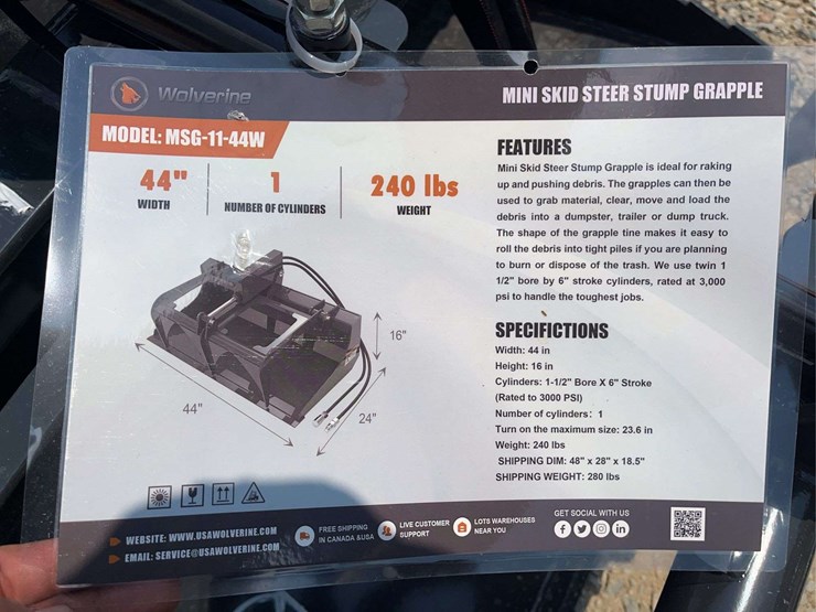 wolverine-mini-skid-steer-stump-grapple,-44"-image-2