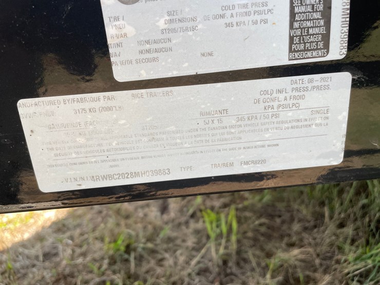 #7976-•-2021-rice-20'-flatbed-tandem-axle-trailer-(has-certificate-of-origin)-image-34