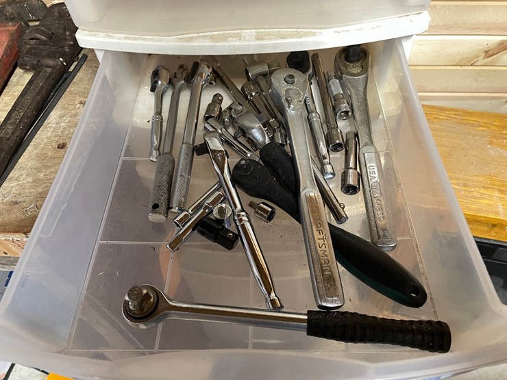 #10174-•-plastic-shelf-organize-and-contents-image-8