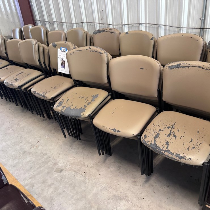 #191 • Lot of Tan Chairs