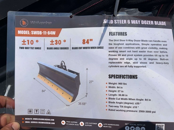 wolverine-6-way-dozer-blade,-84"-image-2