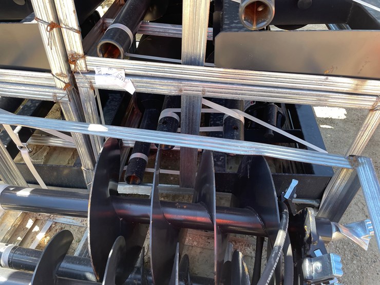 #2107-•-jct-skid-steer-mounted-hydraulic-auger-attachment-with-bits-image-4