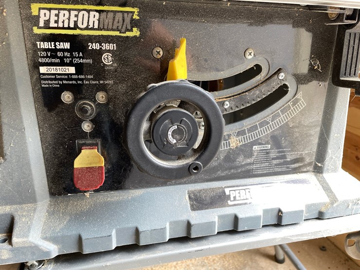 #10118-•-performax-10"-tablesaw-image-8