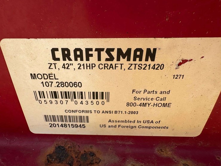 craftsman-zt-42"-zero-turn-mower-image-15