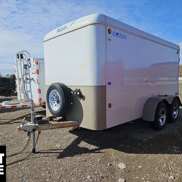 2008 Royal Cargo Trailer CHT35-612-66 T/A 12ft Enclosed Trailer