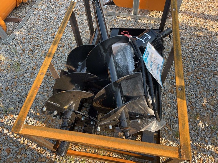 mower-king-skid-steer-auger-and-(3)-bits-image-5