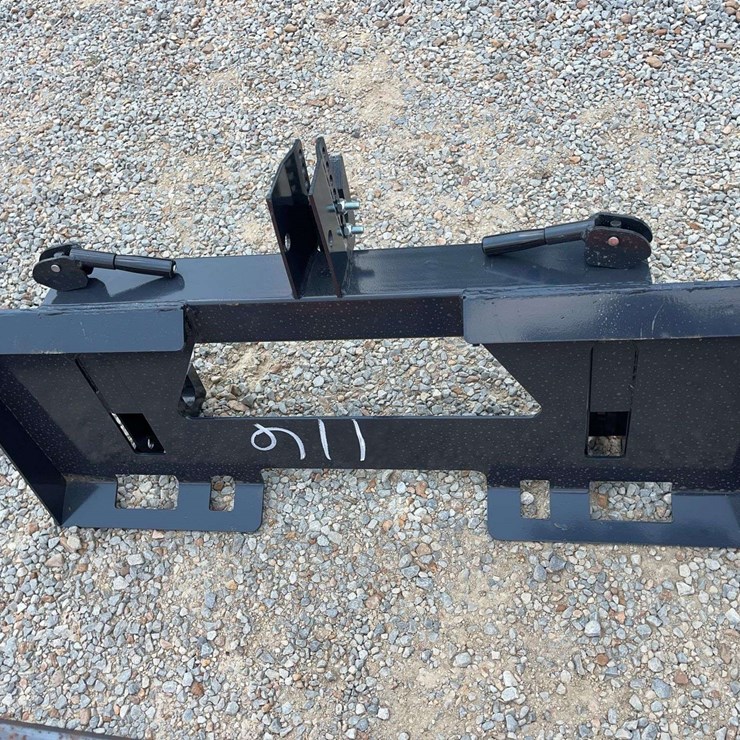 Skid Steer Quick Tach to 3 Pt. Quick Hitch