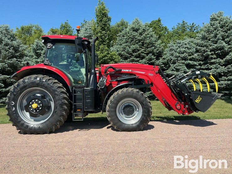 2025-case-ih-puma-185-mfwd-tractor-w/grapple-loader-image-4