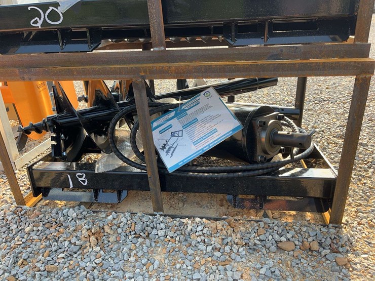 mower-king-skid-steer-auger-and-(3)-bits-image-4