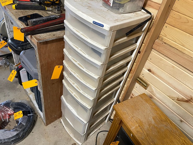 #10174-•-plastic-shelf-organize-and-contents-image-2