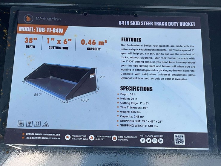 wolverine-skid-steer-84"-bucket-image-2