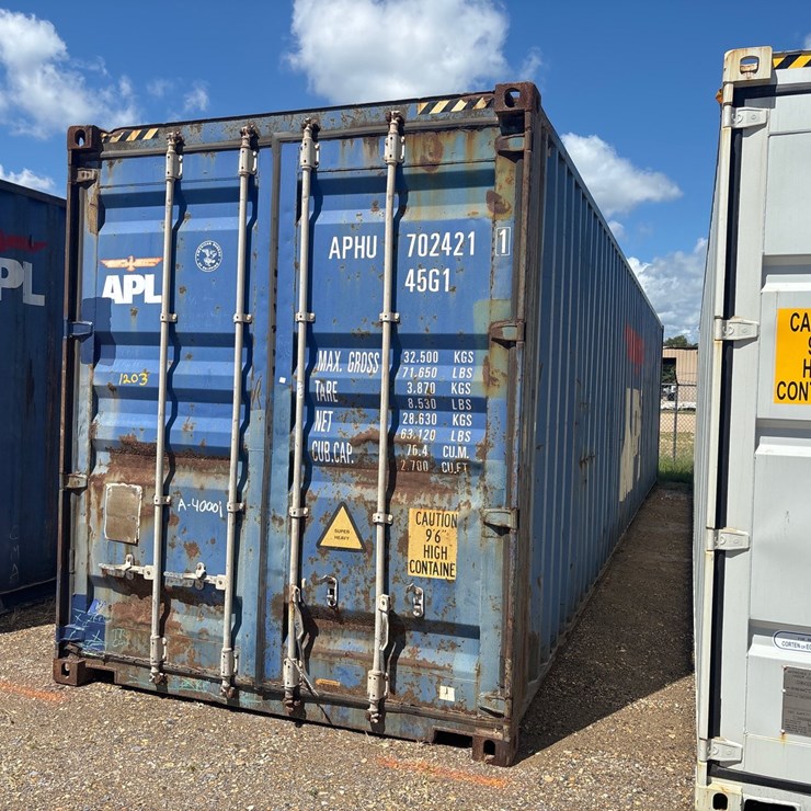 #1203 • 40FT SHIPPING CONTAINER