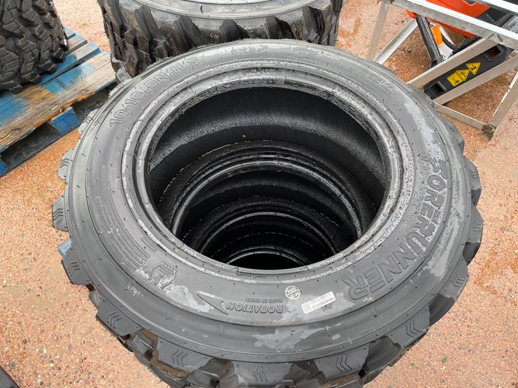 #14629-•-set-of-(4)-10-16.5-skid-steer-tires-(mosinee,-wi)-image-3
