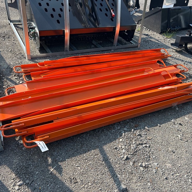 #97 • (10) SETS OF PALLET FORK EXTENSIONS