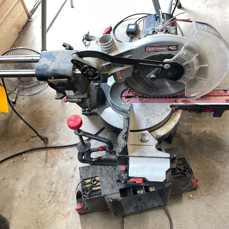#10117 • Craftsman 10" Sliding Compound Miter Saw