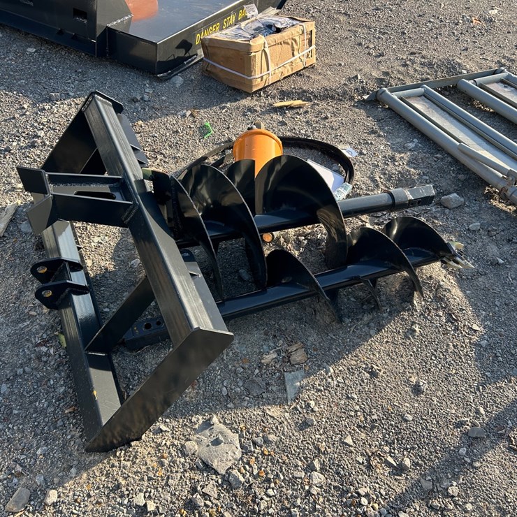 #54 • SKID STEER AUGER WITH TWO BITS